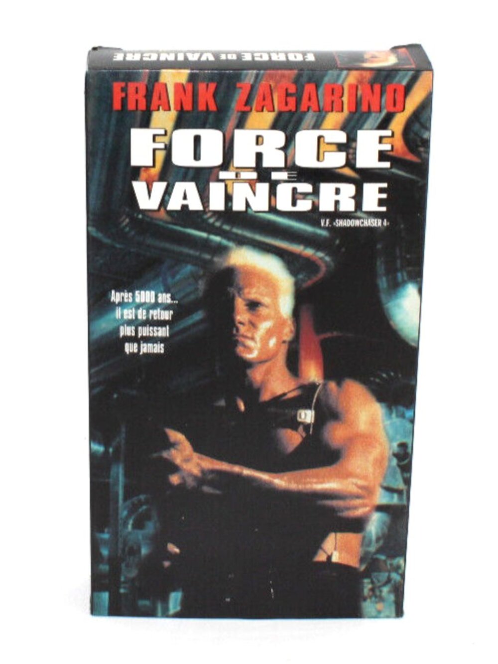 La Force De Vaincre/ Shadowchaser 4 (VHS)(French) Tested Frank Zagarino